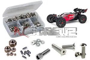 RC Screwz Typhon 3s 4×4 V3 Complete Stainless Screw Kit