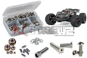 RC Screwz Kraton Roller EXB Complete Stainless Screw Kit