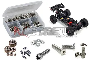 RC Screwz Vorteks 3s BLX 4×4 Complete Stainless Screw Kit