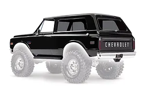 Traxxas 1/10 1969 Chevrolet Blazer Painted Body Shell w/ Hardware & Decals - Black image 67417