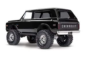 Traxxas 1/10 1969 Chevrolet Blazer Painted Body Shell w/ Hardware & Decals - Black image 67419