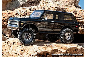 Traxxas 1/10 1969 Chevrolet Blazer Painted Body Shell w/ Hardware & Decals - Black image 67422