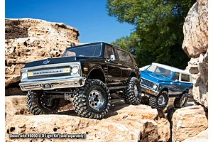 Traxxas 1/10 1969 Chevrolet Blazer Painted Body Shell w/ Hardware & Decals - Black image 67423