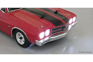 Kyosho LED Light Unit (?5/4 Bulbs/L=400/Clear) image 67564