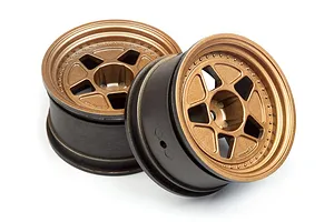 HPI 1.9" Fifteen52 Tarmac R43 Bronze Rims 2Pcs w/ 10mm Offset image 67611