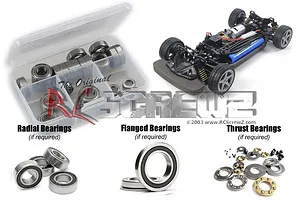 RC Screwz TT-02 Type S/SS Rubber Shielded Bearing Kit