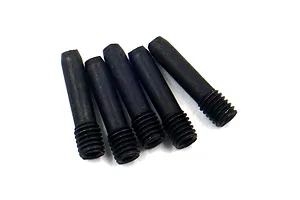 Yeah Racing Black Steel Screw Shaft M3x2.5x11.5mm 5pcs