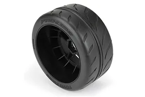 Pro-Line 2.9" Rear Toyo Proxes R888R S3 53/107 Belted Tyres on Black Rims 2Pcs image 67971