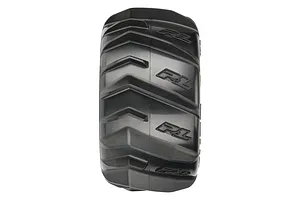 Pro-Line 2.8" Dumont Z3 Paddle Tyres on Black Raid Rims - Glued Wheels 2Pcs image 68007