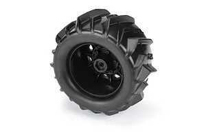 Pro-Line 2.8" Dumont Z3 Paddle Tyres on Black Raid Rims - Glued Wheels 2Pcs image 68009