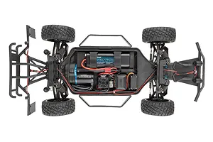 Team Associated SC10 Pro4 RC Short Course Truck Electric Brushless 4WD 1/10 Scale RTR - General Tyre Red image 68182