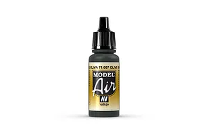 Vallejo Model Air Olive Green Acrylic Airbrush Paint 17ml