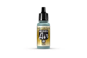 Vallejo Model Air Pale Blue Acrylic Airbrush Paint 17ml