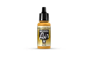 Vallejo Model Air Yellow Ochre Acrylic Airbrush Paint 17ml
