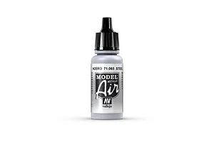 Vallejo Model Air Steel Acrylic Airbrush Paint 17ml image 68377