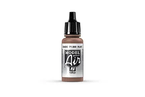 Vallejo Model Air Rust Acrylic Airbrush Paint 17ml