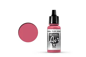 Vallejo Model Air Signal Red Acrylic Airbrush Paint 17ml