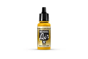 Vallejo Model Air Yellow RLM04 Acrylic Airbrush Paint 17ml