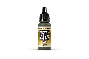Vallejo Model Air NATO Green Acrylic Airbrush Paint 17ml