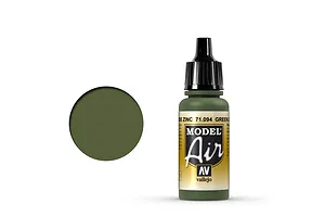 Vallejo Model Air Green Zinc Chromate Acrylic Airbrush Paint 17ml