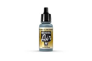 Vallejo Model Air UK PRU Blue Acrylic Airbrush Paint 17ml image 2