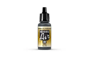 Vallejo Model Air Blue Grey Acrylic Airbrush Paint 17ml