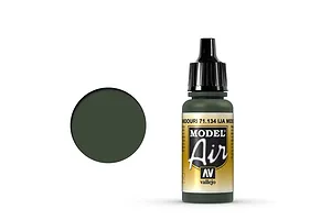 Vallejo Model Air IJA Midouri Green Acrylic Airbrush Paint 17ml image 68470