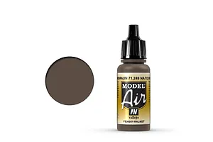 Vallejo Model Air NATO Brown Acrylic Airbrush Paint 17ml