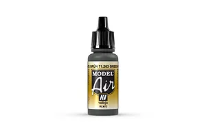 Vallejo Model Air Green RLM72 Acrylic Airbrush Paint 17ml