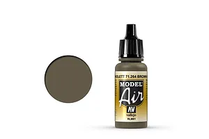 Vallejo Model Air Brown Violet RLM81 Acrylic Airbrush Paint 17ml