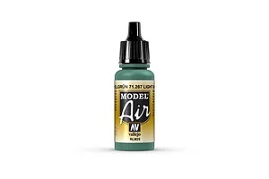 Vallejo Model Air Light Green RLM25 Acrylic Airbrush Paint 17ml