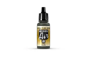 Vallejo Model Air German Grey Acrylic Airbrush Paint 17ml image 68513