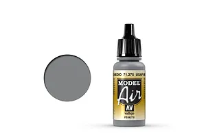 Vallejo Model Air USAF Medium Grey Acrylic Airbrush Paint 17ml image 68522