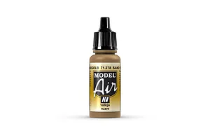 Vallejo Model Air Sand Yellow RLM79 Acrylic Airbrush Paint 17ml