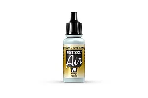 Vallejo Model Air Sky Blue Acrylic Airbrush Paint 17ml