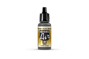 Vallejo Model Air Seaplane Grey Acrylic Airbrush Paint 17ml