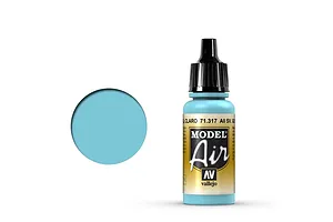 Vallejo Model Air AII Sv Gol Light Blue Acrylic Airbrush Paint 17ml image 68583