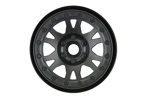 Pro-Line 2.2" Black Impulse Beadlock Rock Crawler Rims 2Pcs image 68624