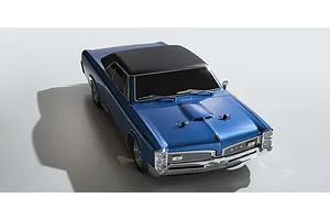 Kyosho Fazer Mk2 1967 Pontiac GTO RC Car Electric 4WD 1/10 Scale RTR - Tyrol Blue image 68862