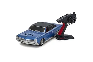Kyosho Fazer Mk2 1967 Pontiac GTO RC Car Electric 4WD 1/10 Scale RTR - Tyrol Blue image 68867