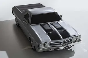 Kyosho Fazer Mk2 1969 Chevrolet El Camino SS 396 RC Car Electric 4WD 1/10 Scale RTR - Cortez Silver image 68870