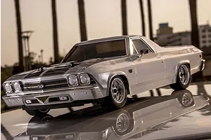 Kyosho Fazer Mk2 1969 Chevrolet El Camino SS 396 RC Car Electric 4WD 1/10 Scale RTR - Cortez Silver image 68877