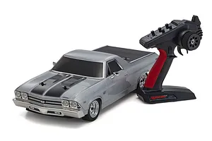 Kyosho Fazer Mk2 1969 Chevrolet El Camino SS 396 RC Car Electric 4WD 1/10 Scale RTR - Cortez Silver image 68885