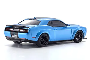 Kyosho Mini-Z Dodge Challenger SRT Hellcat Redeye RC Drift Car Electric AWD RTR - Blue image 68898
