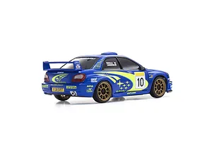 Kyosho Mini-Z 2002 WRC Subaru Impreza RC Drift Car Electric AWD RTR - Blue image 68901