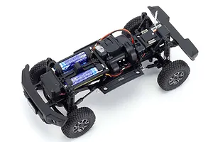 Kyosho Mini-Z Suzuki Jimny Sierra 4x4 RC Rock Crawler Electric 4WD RTR - Brisk Blue (Team Smurf) image 68924