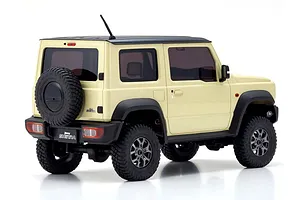 Kyosho Mini-Z Suzuki Jimny Sierra RC Rock Crawler Electric 4x4 RTR - Chiffon Ivory (Team Latte) image 68929