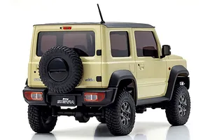 Kyosho Mini-Z Suzuki Jimny Sierra RC Rock Crawler Electric 4x4 RTR - Chiffon Ivory (Team Latte) image 68931