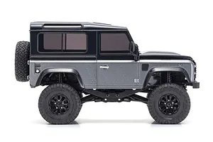 Kyosho Mini-Z Land Rover Defender 90 Corris RC Rock Crawler Electric 4WD RTR - Grey/Santorini Black image 68948