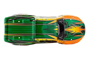 HSP 1/8 Savagery V2 Dark Green Painted Body Shell image 68954